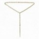 GOLD PLATED SNAKE NECKLACE