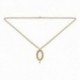 GOLD PLATED OVAL NECKLACE WITH TOPAZ SWAROVSKI  NECKLACE