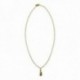 GOLD PLATED DROP NECKLACE