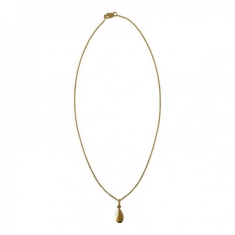 GOLD PLATED DROP NECKLACE