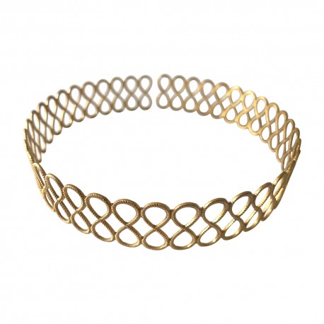 GOLD PLATED INFINY HEADBAND